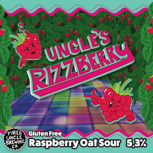 Uncle's Rizzberry Raspberry Oat Sour (5,3 %) 440 ml tölkki
