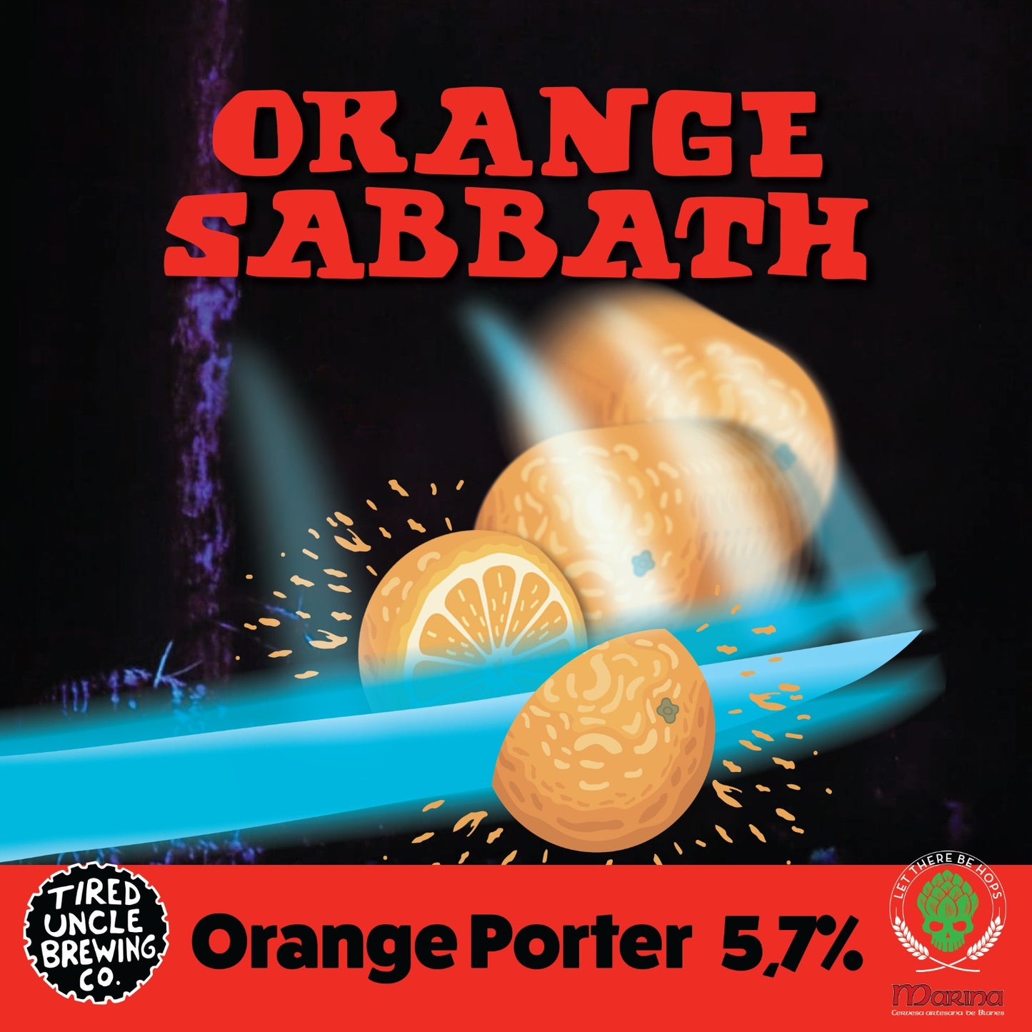 Orange Sabbath Hoppy Porter 440 mL can