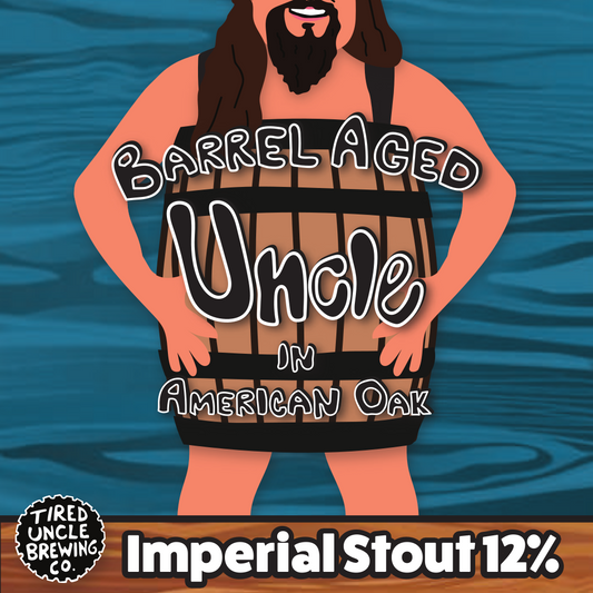 Tynnyrikypsytetty Uncle Imperial Stout (12 %) 330 ml tölkki
